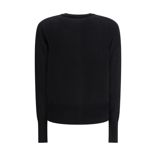 Black Cotton Cardigan