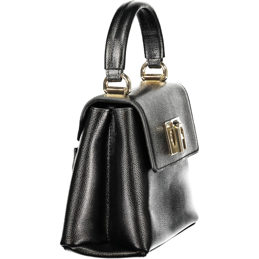 Black Leather Handbag