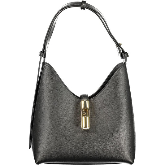 Black Leather Handbag