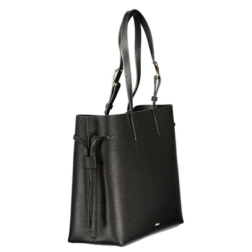 Black Leather Handbag