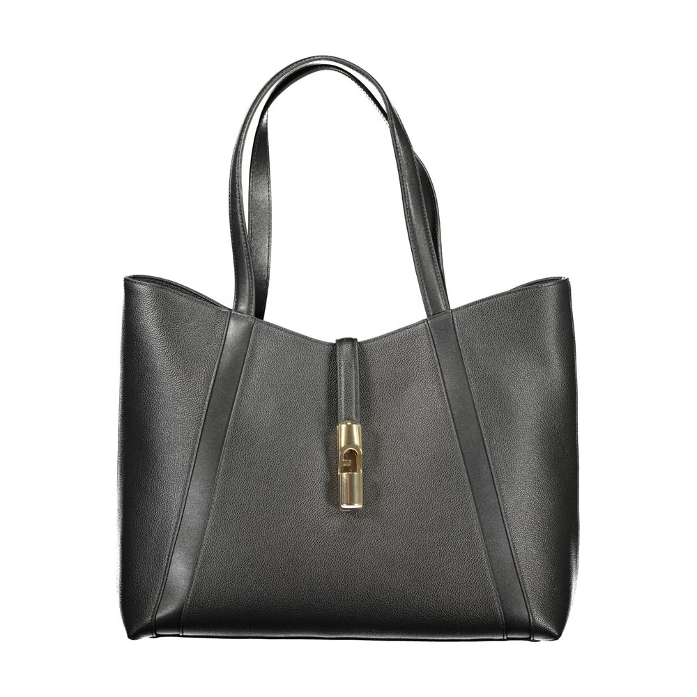 Black Leather Handbag