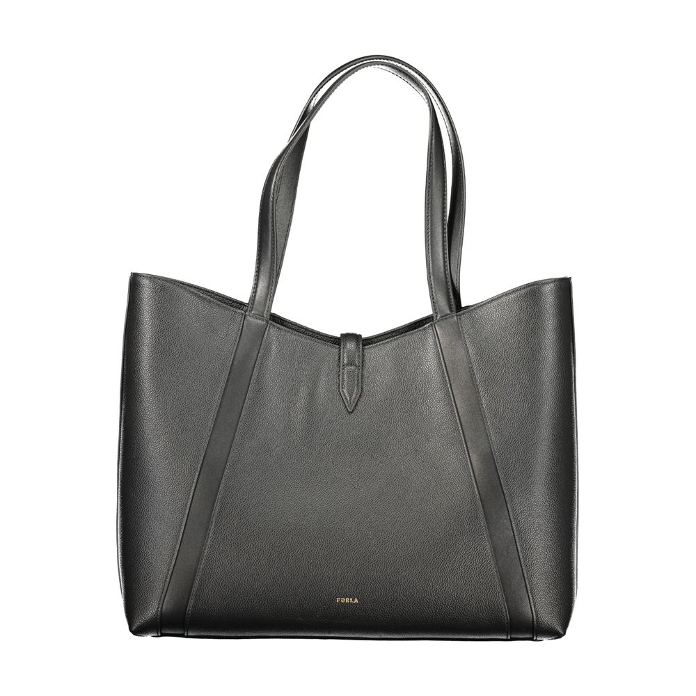 Black Leather Handbag