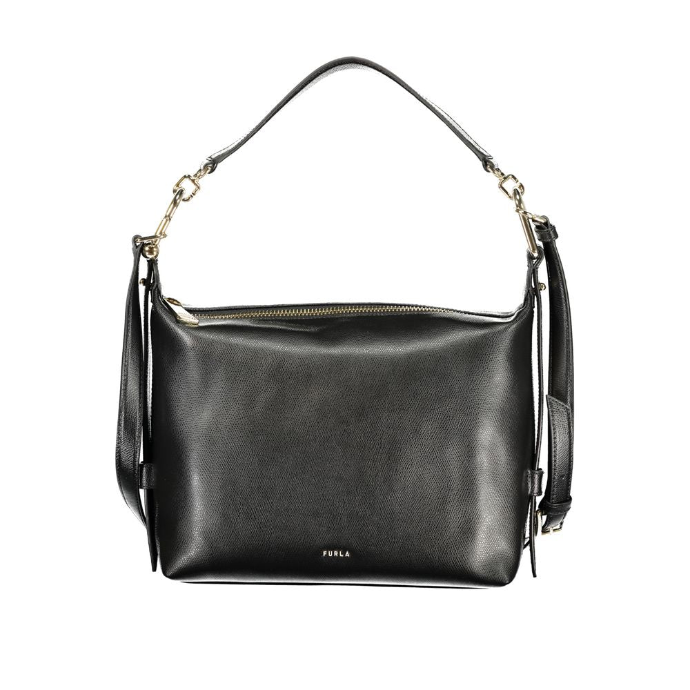 Black Leather Handbag