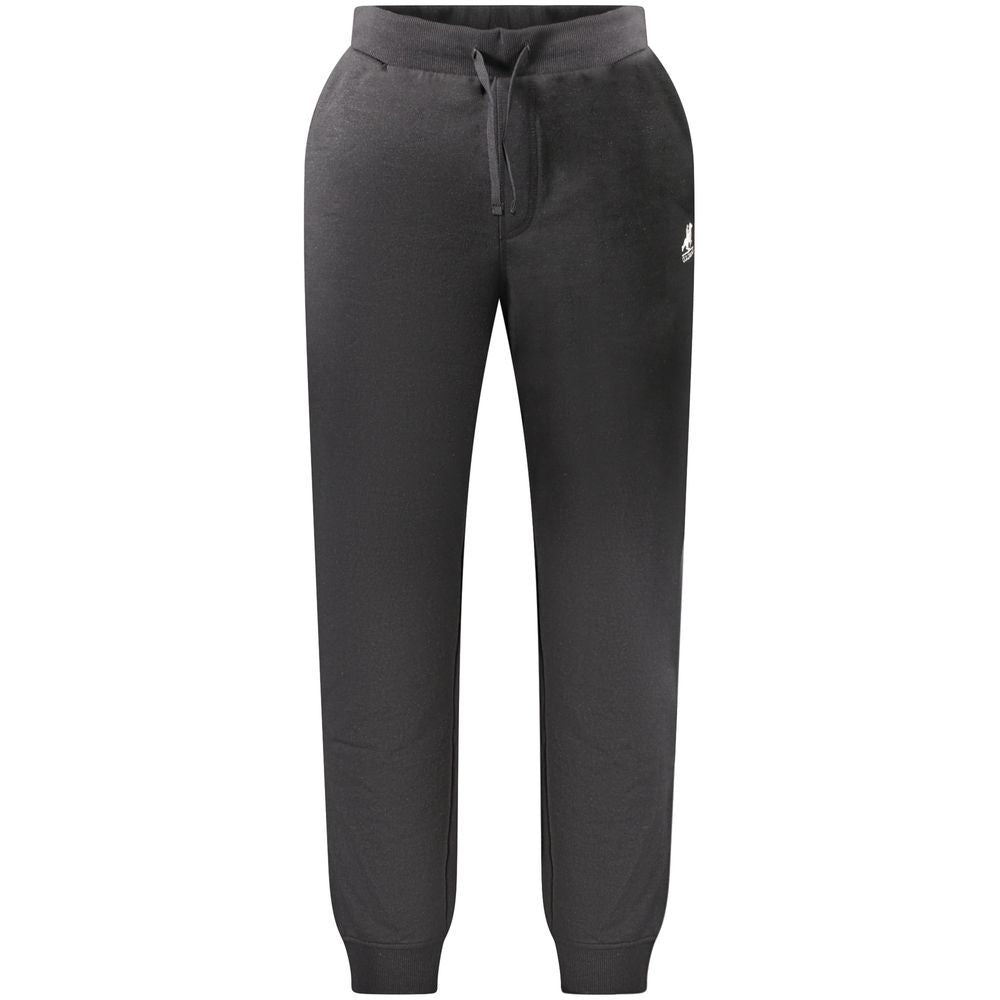 Black Cotton Men's Sweatpant